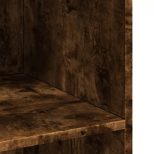  füstös tölgy színű szerelt fa tálalószekrény 70 x 41 x 93 cm