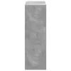  betonszürke szerelt fa magasszekrény 70 x 41 x 124 cm