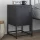  antracitszürke acél éjjeliszekrény 36x39x60,5 cm