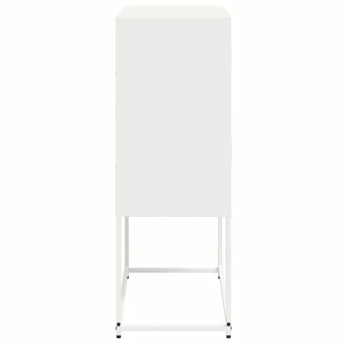  fehér acél tálalószekrény 68,5x38,5x107 cm