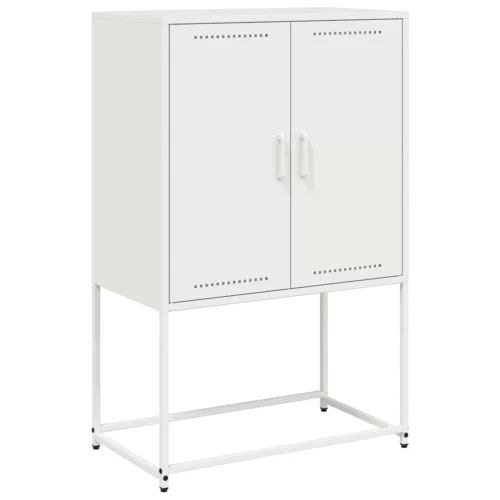  fehér acél magasszekrény 68,5 x 38,5 x 107 cm