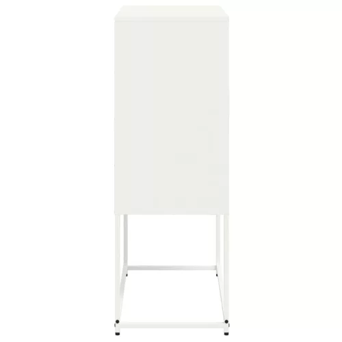  fehér acél magasszekrény 68,5 x 38,5 x 107 cm