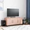  rózsaszín acél TV-szekrény 100,5 x 39 x 43,5 cm