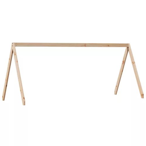  tömör fenyőfa gyerekágytető 209 x 85,5 x 88 cm