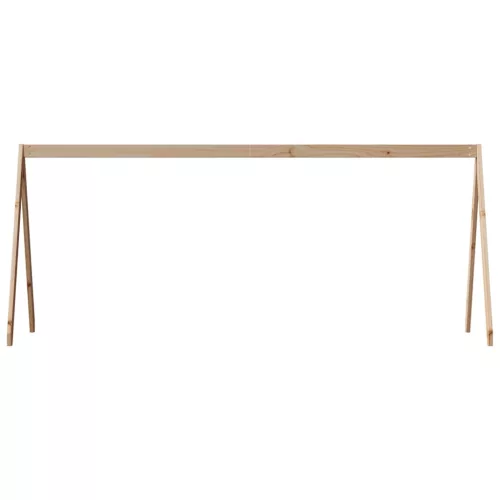  tömör fenyőfa gyerekágytető 209 x 85,5 x 88 cm