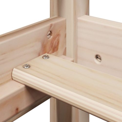  tömör fenyőfa ágy matrac nélkül 75 x 190 cm