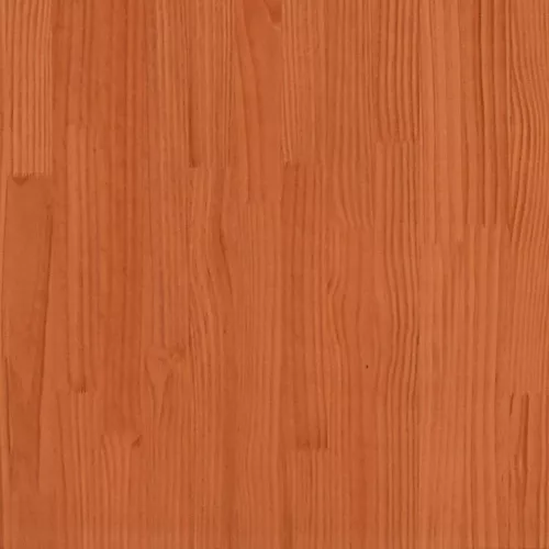  viaszbarna tömör fenyőfa ágy matrac nélkül 75 x 190 cm