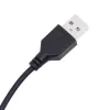  fehér szerelt fa kisasztal LED-del 40 x 40 x 30 cm
