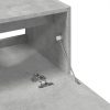  betonszürke szerelt fa mosdószekrény 59 x 37 x 59 cm