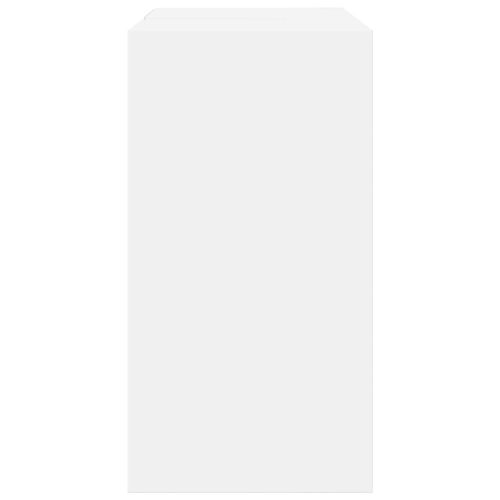  fehér szerelt fa mosdószekrény 63 x 29 x 55 cm