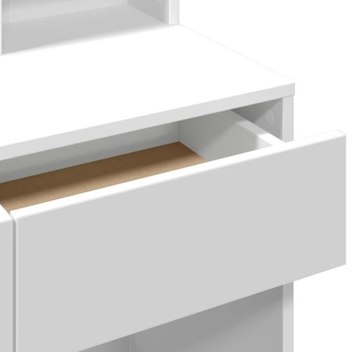  fehér fésülködőasztal tükörrel 80 x 41 x 144,5 cm