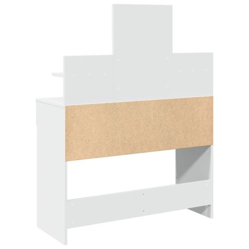  fehér fésülködőasztal LED-del 100 x 40 x 130 cm