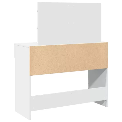  fehér fésülködőasztal LED-del 100 x 40 x 130 cm