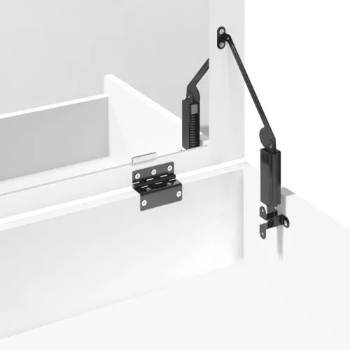  fehér fésülködőasztal és ülőke 60 x 40 x 113,5 cm