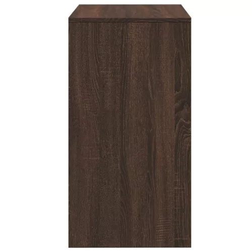  barna tölgy színű fésülködőasztal és ülőke 60 x 40 x 113,5 cm