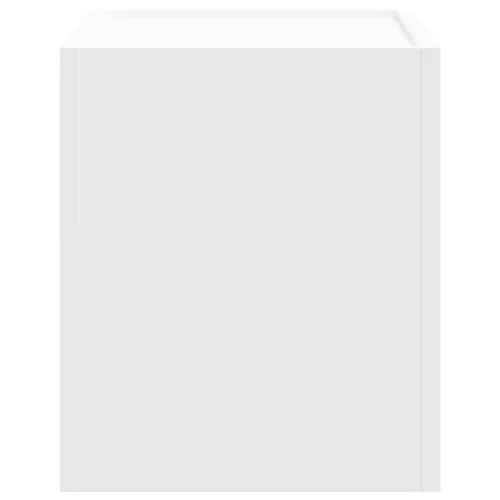  2 db fehér falra szerelhető éjjeliszekrény 45 x 30 x 35 cm