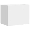  2 db fehér falra szerelhető éjjeliszekrény 45 x 30 x 35 cm