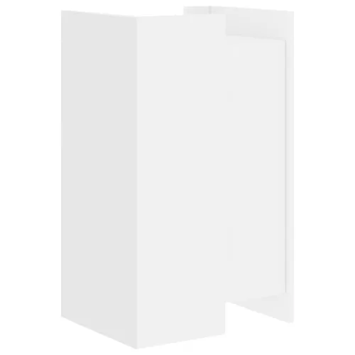  fehér szerelt fa tálalószekrény 45 x 35 x 75 cm