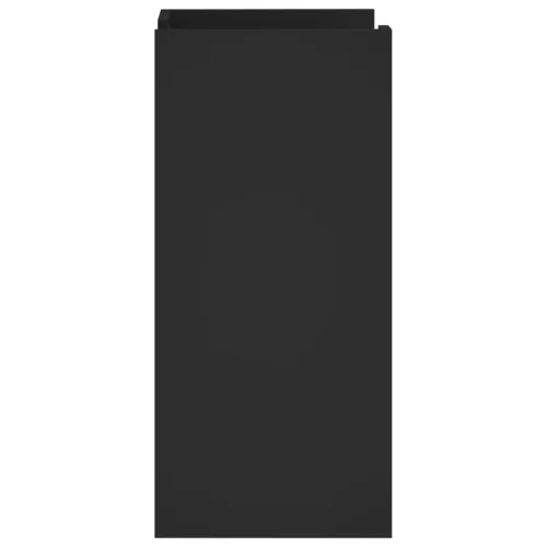  fekete szerelt fa tálalószekrény 45 x 35 x 75 cm