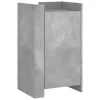  betonszürke szerelt fa tálalószekrény 45 x 35 x 75 cm