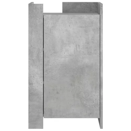  betonszürke szerelt fa tálalószekrény 45 x 35 x 75 cm