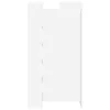 fehér szerelt fa cipőszekrény 52 x 37,5 x 100 cm
