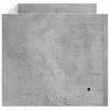  betonszürke szerelt fa fali polc 100 x 35 x 30,5 cm