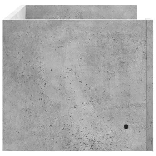 betonszürke szerelt fa fali polc 100 x 35 x 30,5 cm