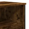  sonoma tölgy színű szerelt fa tálalószekrény 91 x 35,5 x 74,5cm