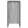  szürke sonoma színű szerelt fa cipőszekrény 80 x 38 x 78 cm