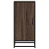  barna tölgy színű szerelt fa tálalószekrény 35,5 x 35 x 76 cm