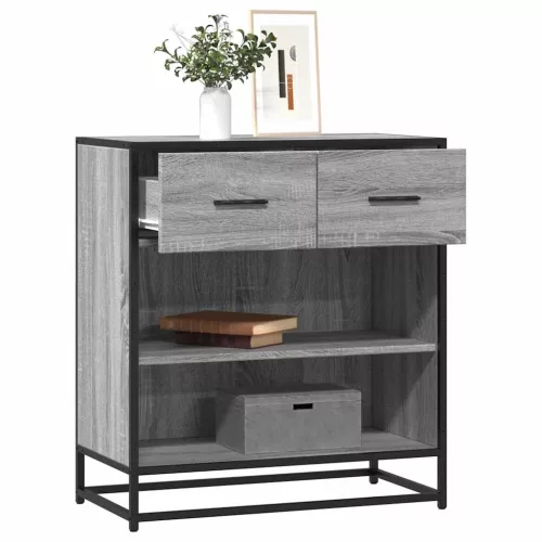 komód Szürke Sonoma 68x35x76 cm Gépi úton előállított fa