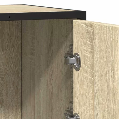  komód Sonoma tölgy 68x35x76 cm Gépelt fa