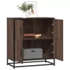  komód barna tölgyfa 68x35x76 cm Műfa