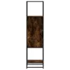  Highboard sonoma tölgy 35,5x35x139 cm gépelt fa és fém