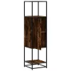  Highboard sonoma tölgy 35,5x35x139 cm gépelt fa és fém
