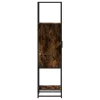  Highboard sonoma tölgy 35,5x35x139 cm gépelt fa és fém