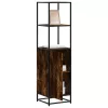  Highboard sonoma tölgy 35,5x35x139 cm gépelt fa és fém