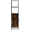  Highboard sonoma tölgy 35,5x35x139 cm gépelt fa és fém