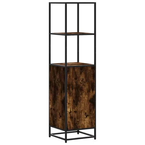  Highboard sonoma tölgy 35,5x35x139 cm gépelt fa és fém