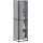  Highboard szürke sonoma 35,5x35x139 cm gépelt fa és fém