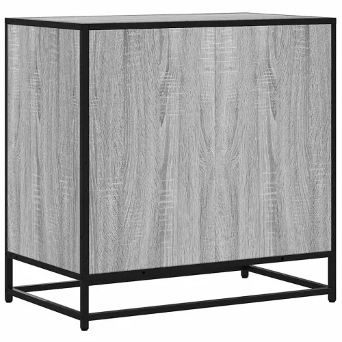  szürke sonoma színű szerelt fa fiókos szekrény 70x41x70 cm