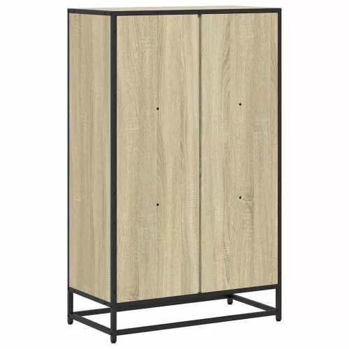  sonoma tölgyszínű szerelt fa könyvszekrény 65,5x33x107,5 cm