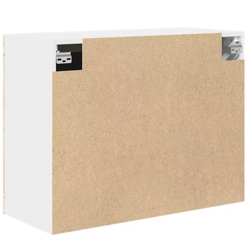  “Lyon” sonoma tölgy színű szerelt fa függő üvegszekrény