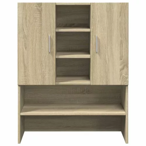  sonoma tölgy színű mosógépszekrény 70,5 x 24 x 90 cm