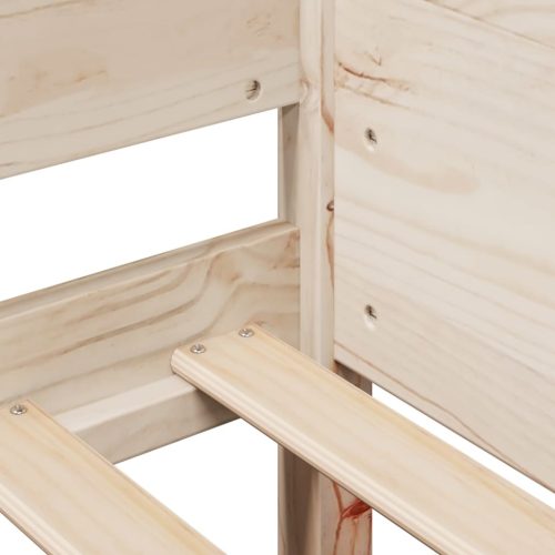  tömör fenyő ágykeret matrac nélkül 80 x 200 cm