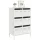  fehér acél magasszekrény 68 x 39 x 101,5 cm