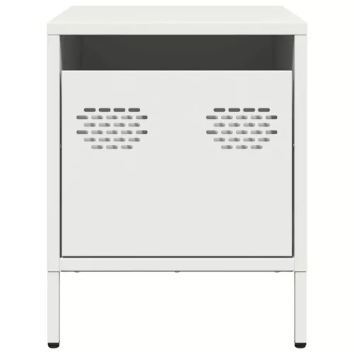  fehér acél éjjeliszekrény 35 x 39 x 43,5 cm