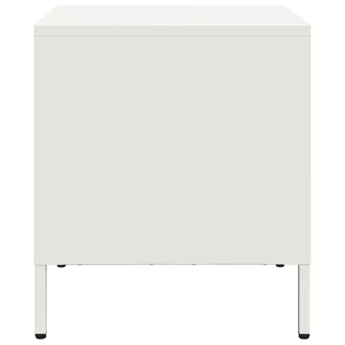  fehér acél éjjeliszekrény 35 x 39 x 43,5 cm