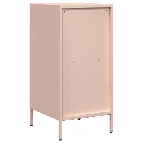  rózsaszín hidegen hengerelt acél tálalószekrény 35x39x73,5 cm